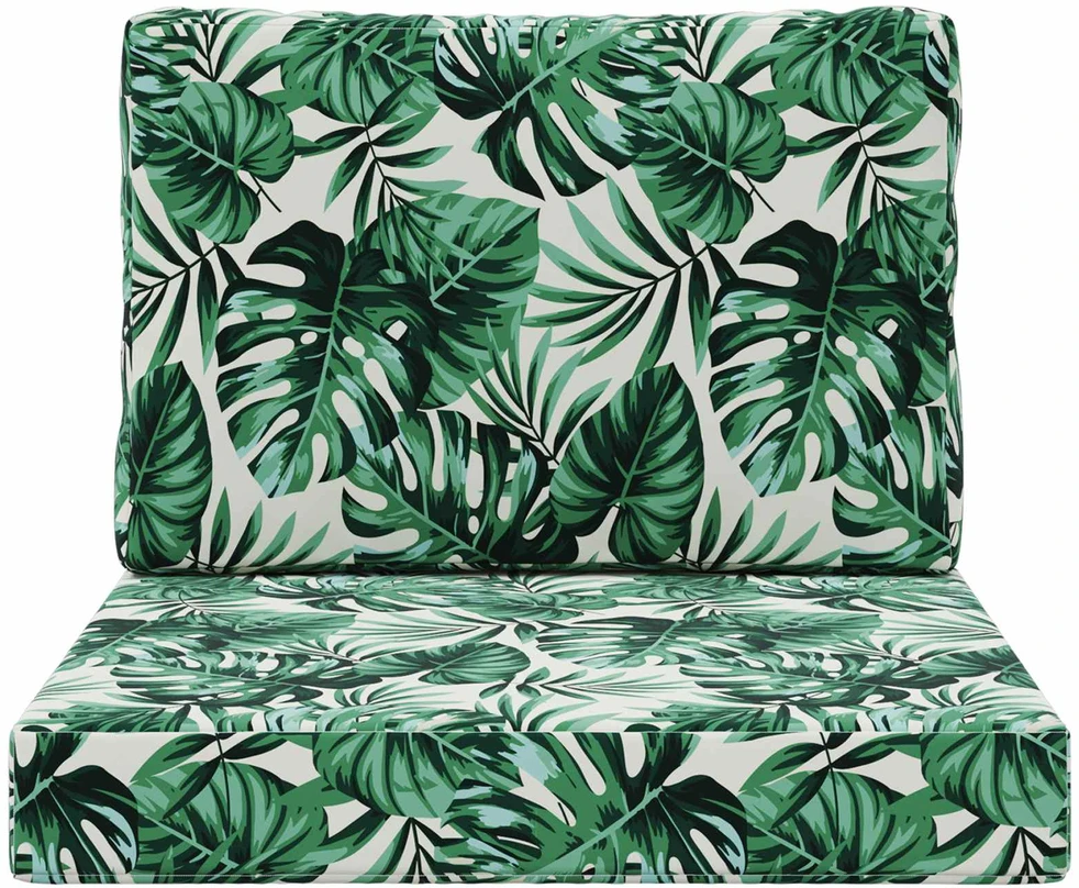 Lauko sofa pagalvėlė Poliesteris Lapų raštas 60 x 60 cm