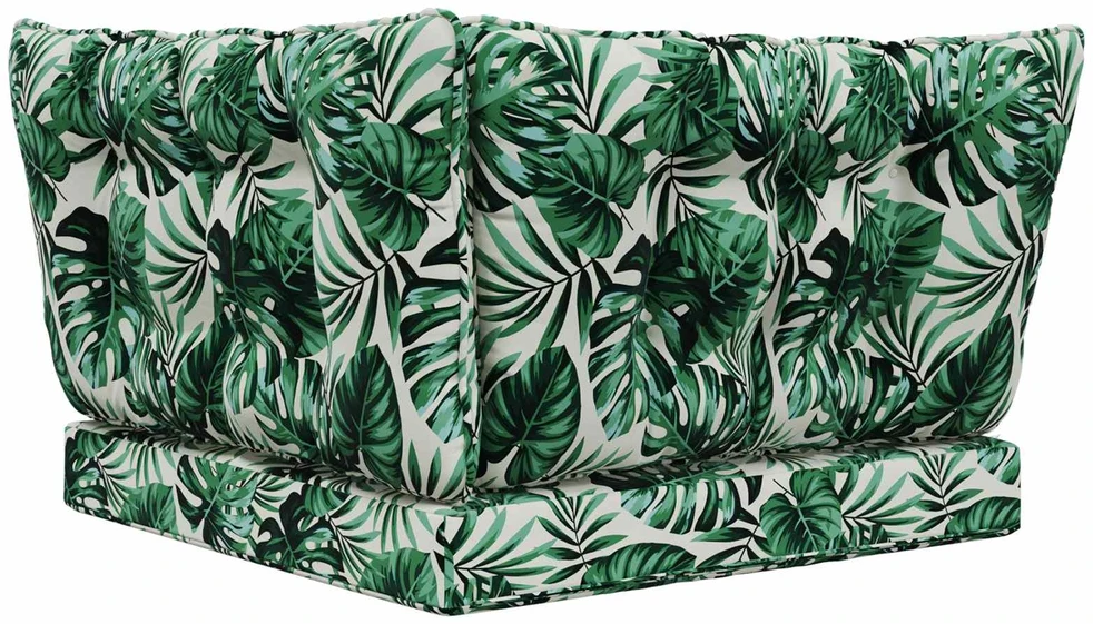 Lauko sofa pagalvėlė Poliesteris Lapų raštas 68,5 x 68,5 cm