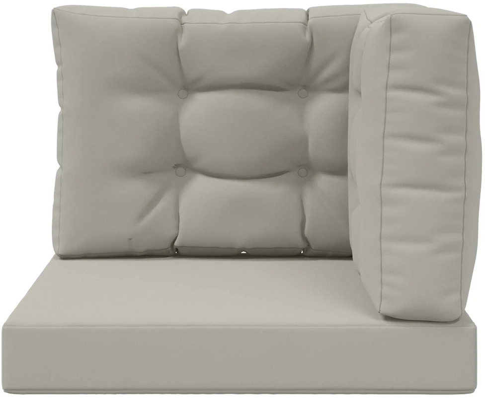Lauko sofa pagalvėlė Poliesteris Pilka 60 x 60 cm