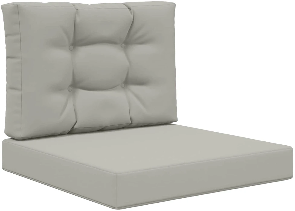 Lauko sofa pagalvėlė Poliesteris Pilka 60 x 60 cm