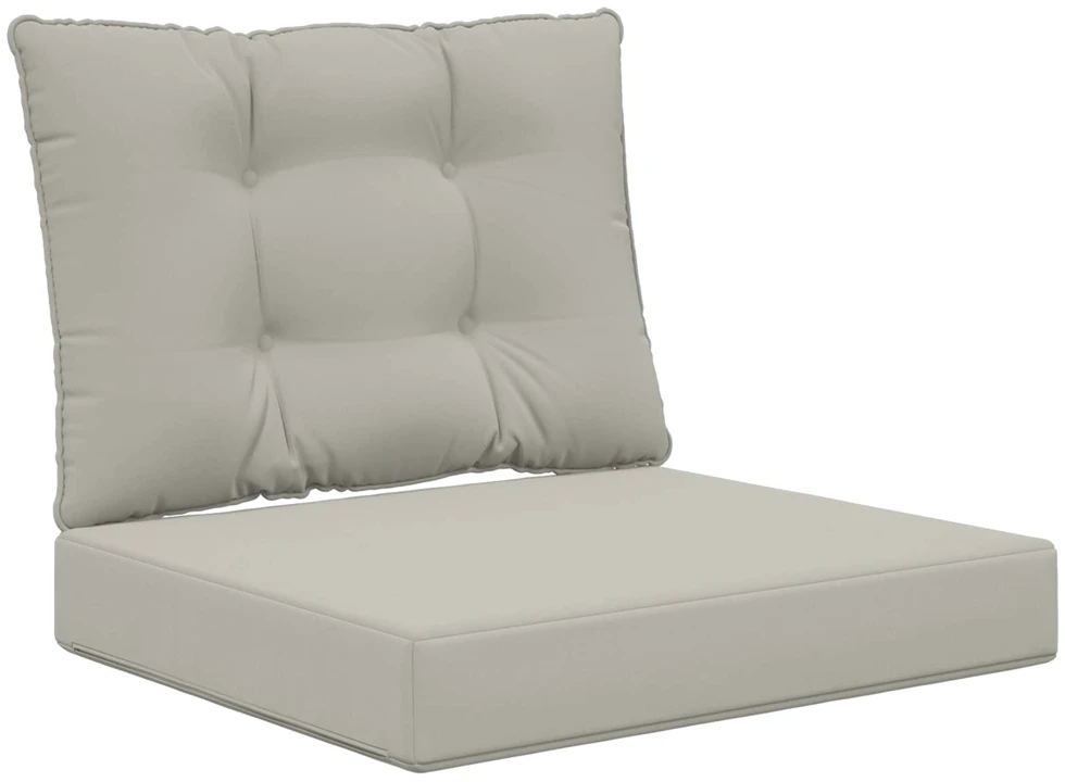 Lauko sofa pagalvėlė Poliesteris Pilka 60 x 50,5 cm