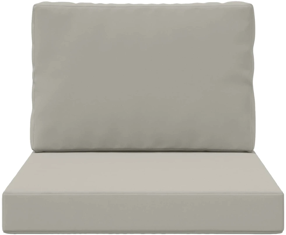 Lauko sofa pagalvėlė Poliesteris Pilka 60 x 60 cm