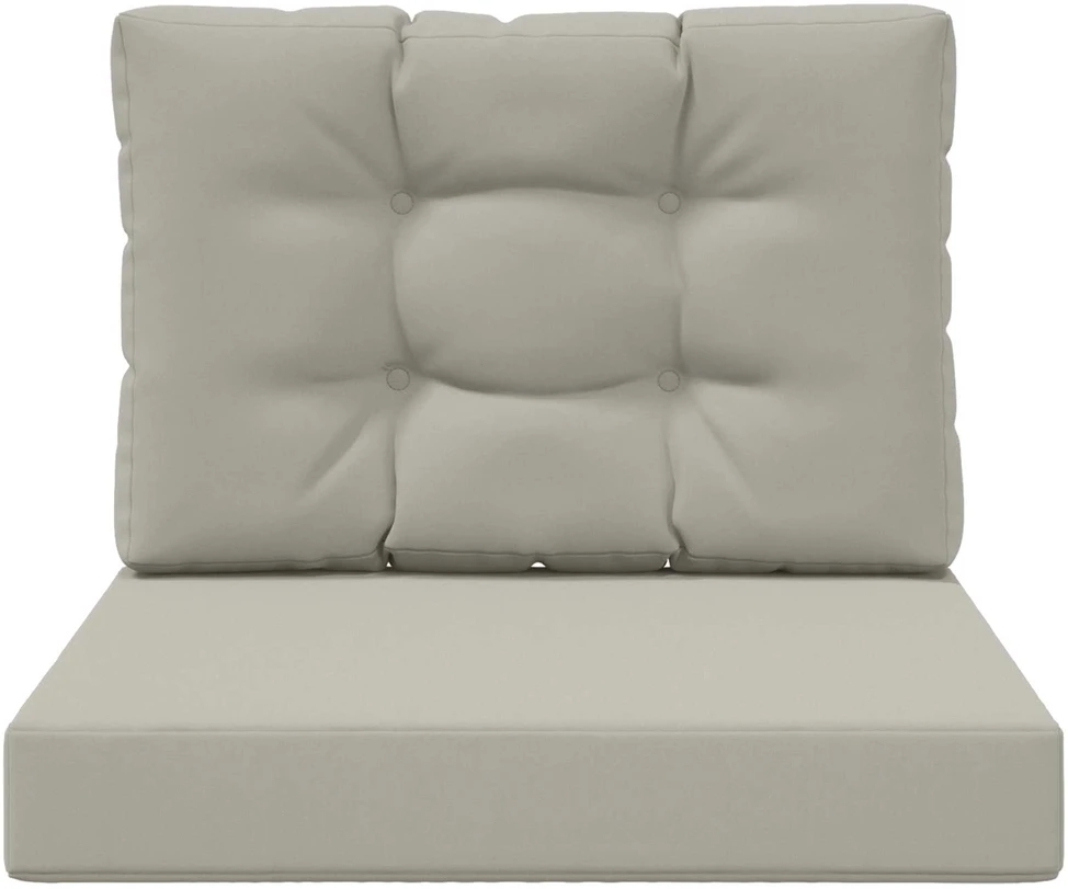 Lauko sofa pagalvėlė Poliesteris Pilka 60 x 60 cm