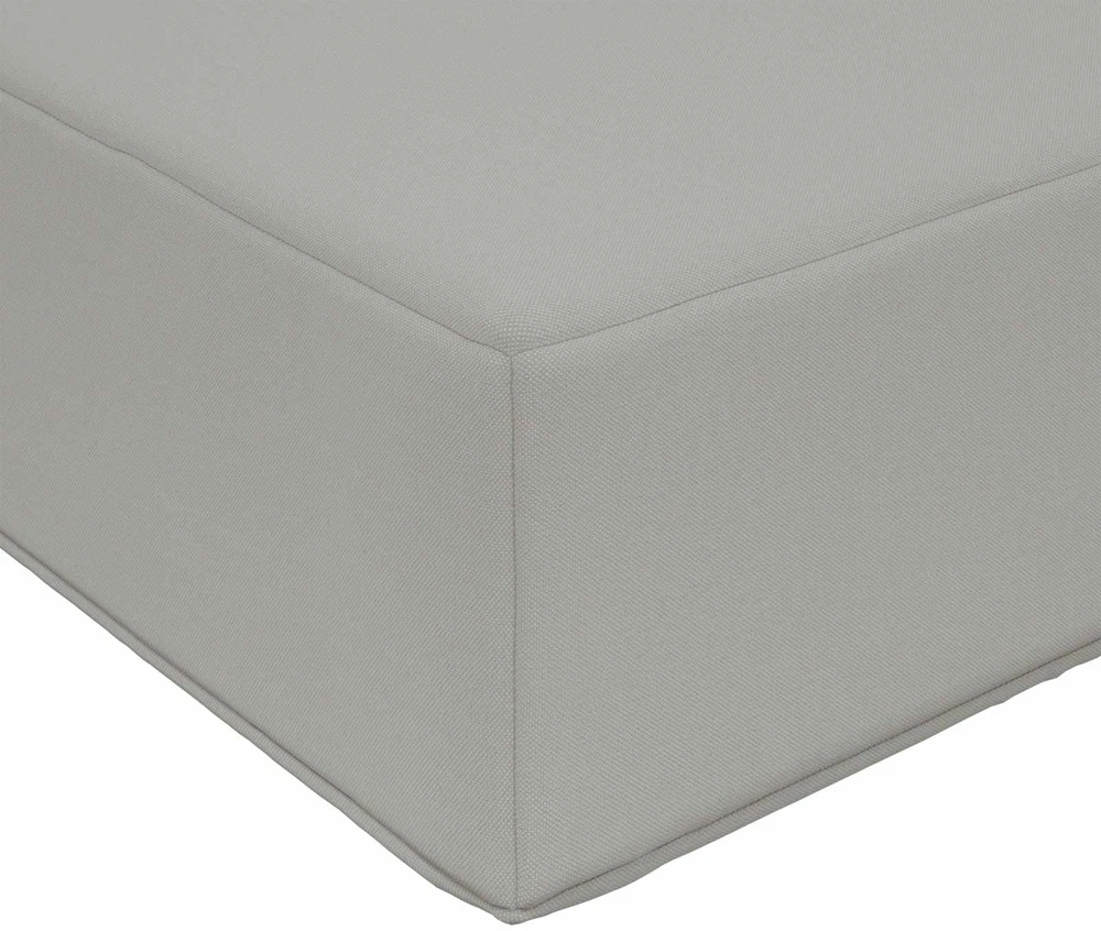 Lauko sofa pagalvėlė Poliesteris Pilka 60 x 60 cm