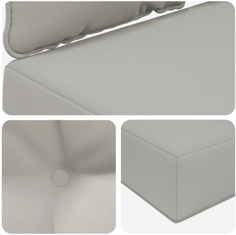 Lauko sofa pagalvėlė Poliesteris Pilka 68,5 x 68,5 cm