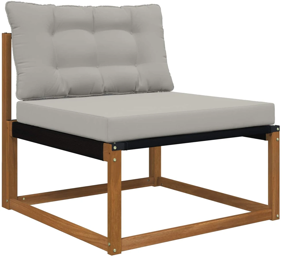 Lauko sofa pagalvėlė Poliesteris Pilka 80 x 68,5 cm