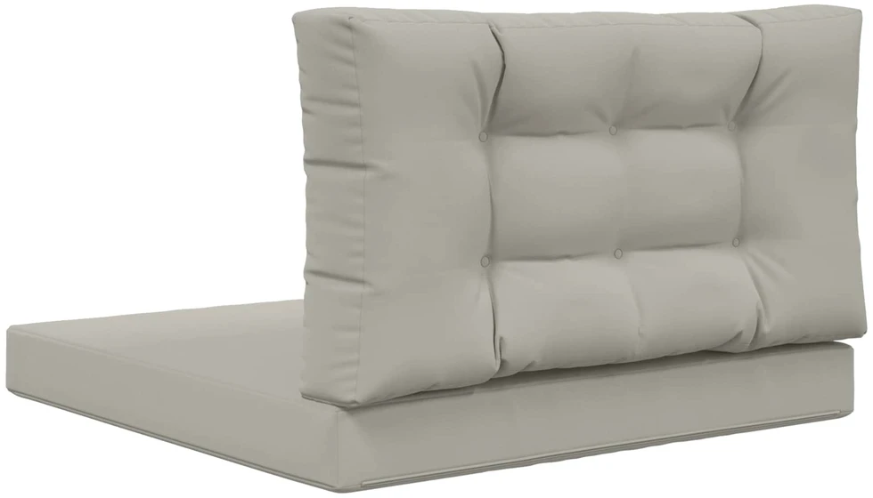 Lauko sofa pagalvėlė Poliesteris Pilka 80 x 80 cm