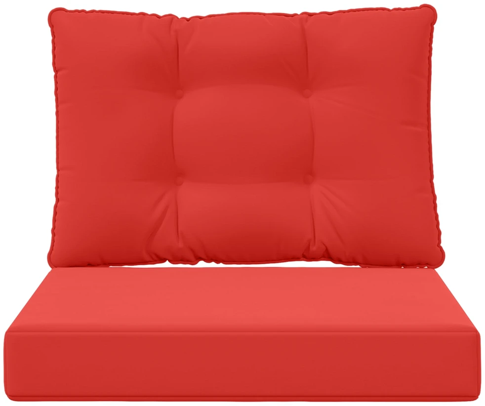 Lauko sofa pagalvėlė Poliesteris Raudona 60 x 50,5 cm