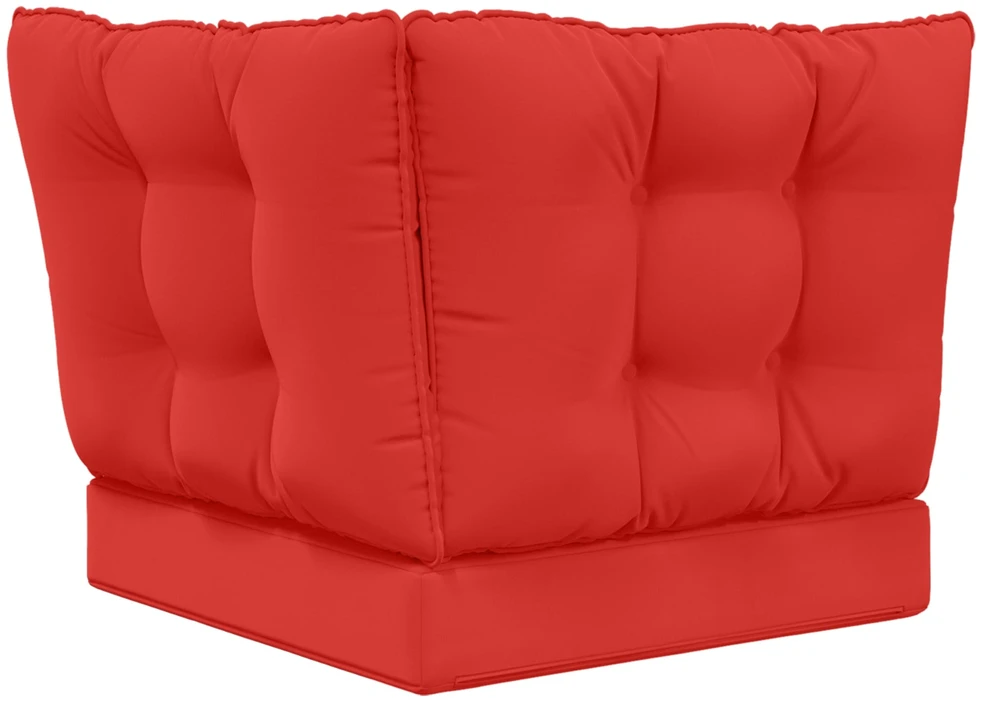 Lauko sofa pagalvėlė Poliesteris Raudona 50,5 x 50,5 cm