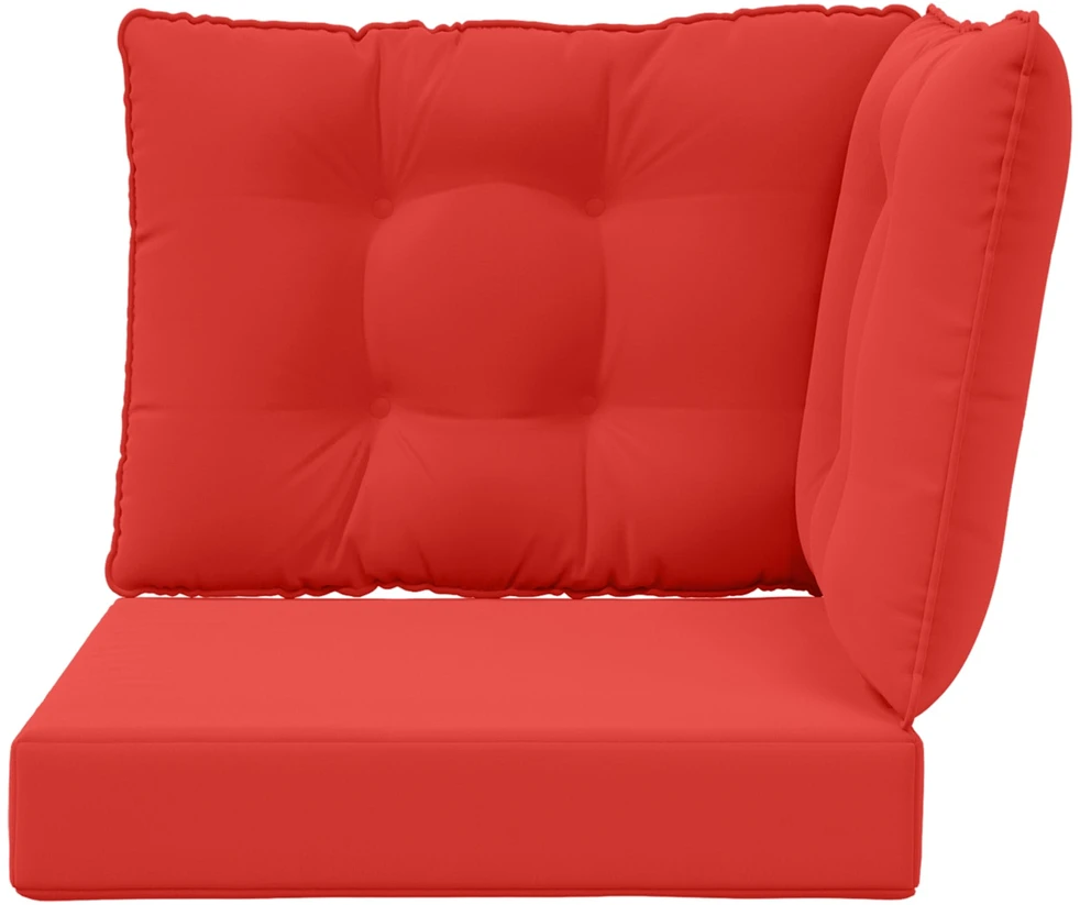 Lauko sofa pagalvėlė Poliesteris Raudona 50,5 x 50,5 cm