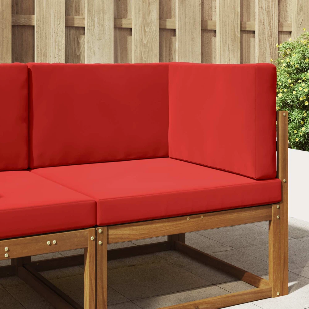 Lauko sofa pagalvėlė Poliesteris Raudona 80 x 80 cm