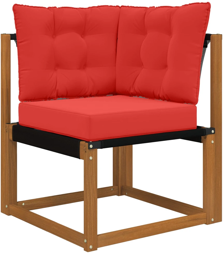 Lauko sofa pagalvėlė Poliesteris Raudona 50,5 x 50,5 cm