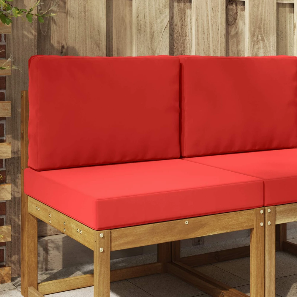 Lauko sofa pagalvėlė Poliesteris Raudona 60 x 60 cm