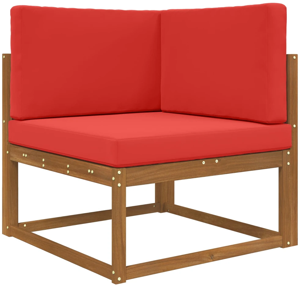 Lauko sofa pagalvėlė Poliesteris Raudona 80 x 80 cm