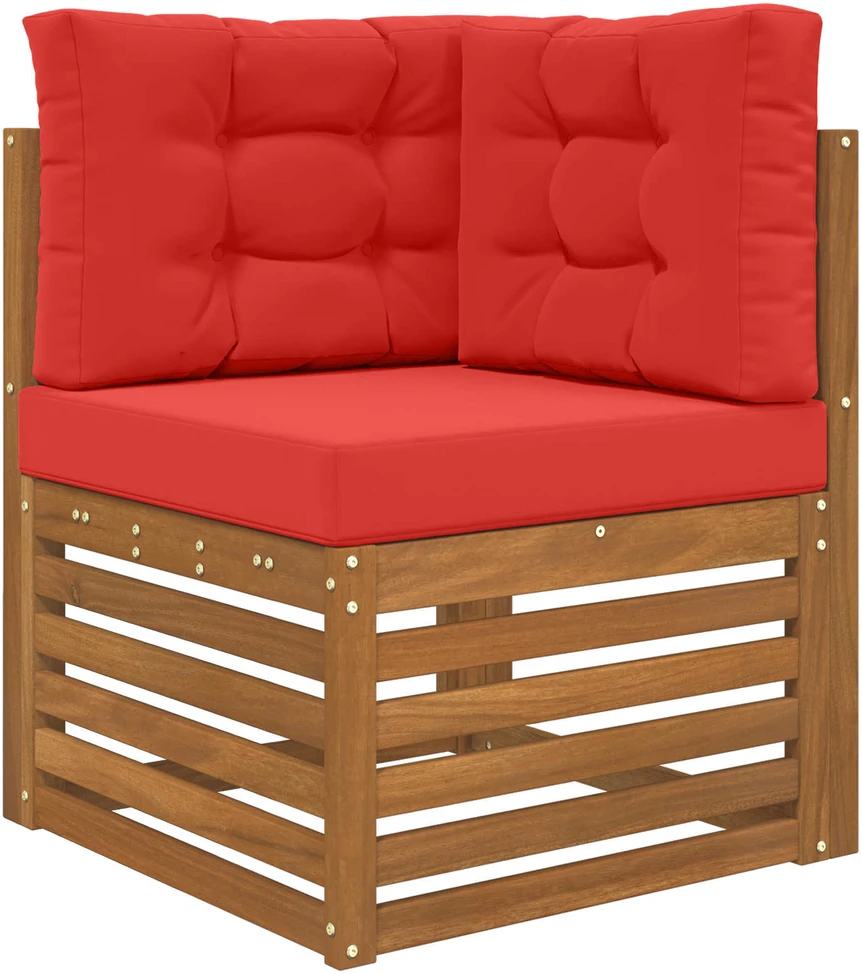 Lauko sofa pagalvėlė Poliesteris Raudona 60 x 60 cm