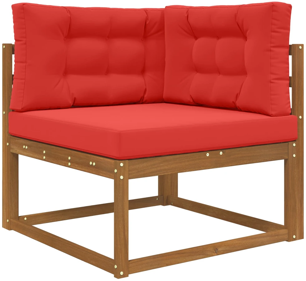 Lauko sofa pagalvėlė Poliesteris Raudona 80 x 80 cm