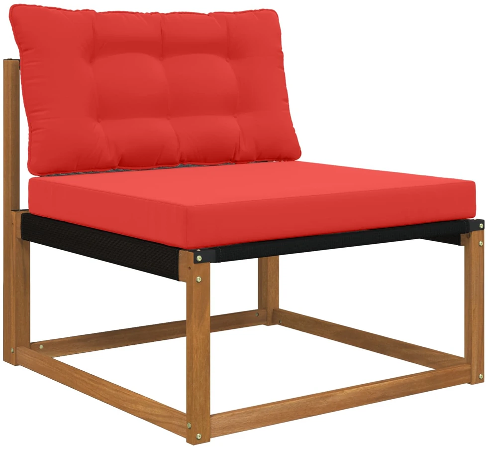 Lauko sofa pagalvėlė Poliesteris Raudona 80 x 68,5 cm