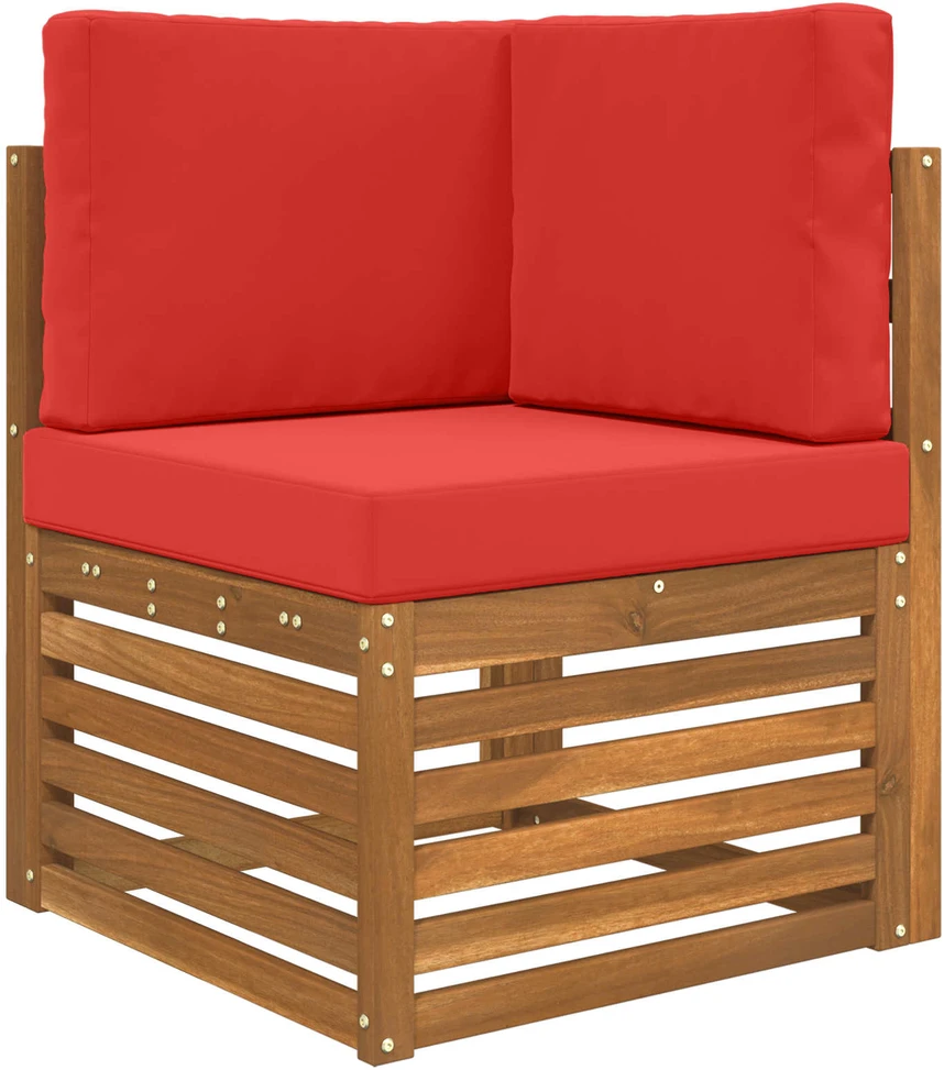 Lauko sofa pagalvėlė Poliesteris Raudona 60 x 60 cm