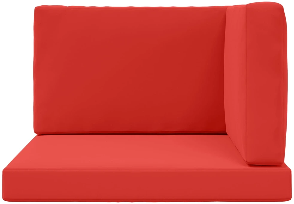 Lauko sofa pagalvėlė Poliesteris Raudona 80 x 80 cm