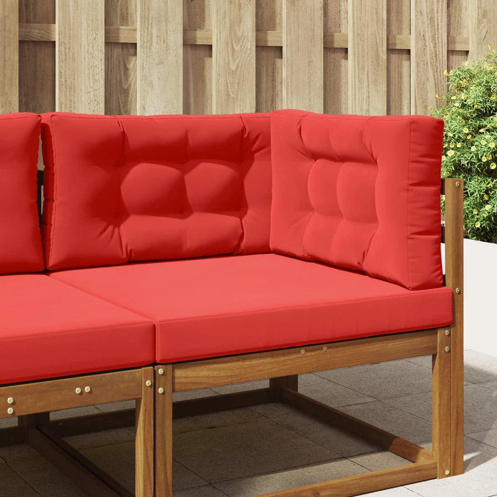 Lauko sofa pagalvėlė Poliesteris Raudona 80 x 80 cm