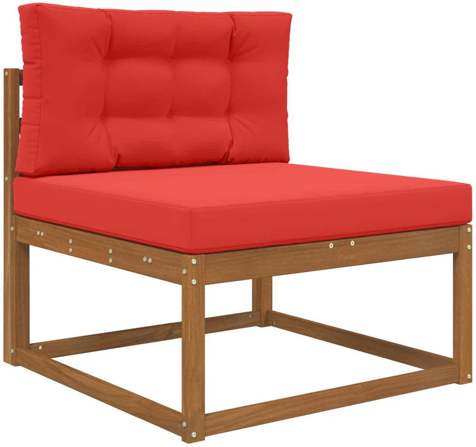 Lauko sofa pagalvėlė Poliesteris Raudona 80 x 80 cm