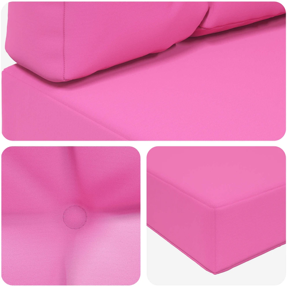Lauko sofa pagalvėlė Poliesteris Rožinė 80 x 80 cm
