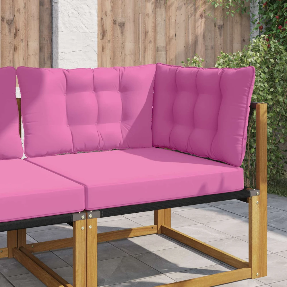 Lauko sofa pagalvėlė Poliesteris Rožinė 68,5 x 68,5 cm
