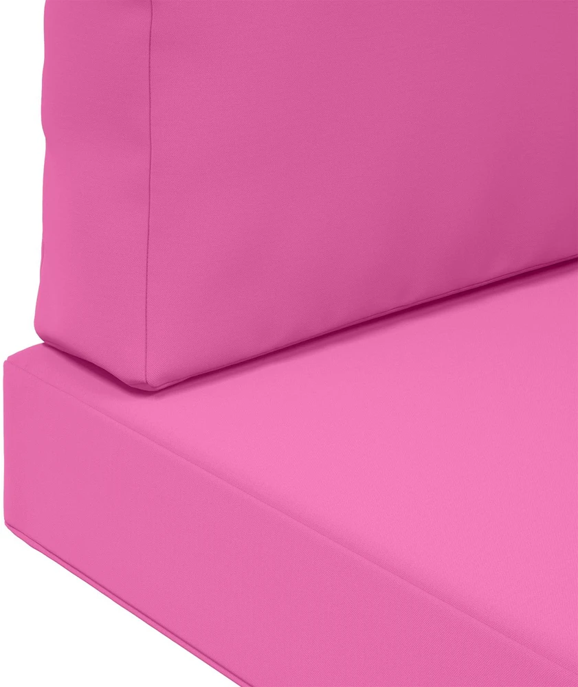 Lauko sofa pagalvėlė Poliesteris Rožinė 60 x 60 cm