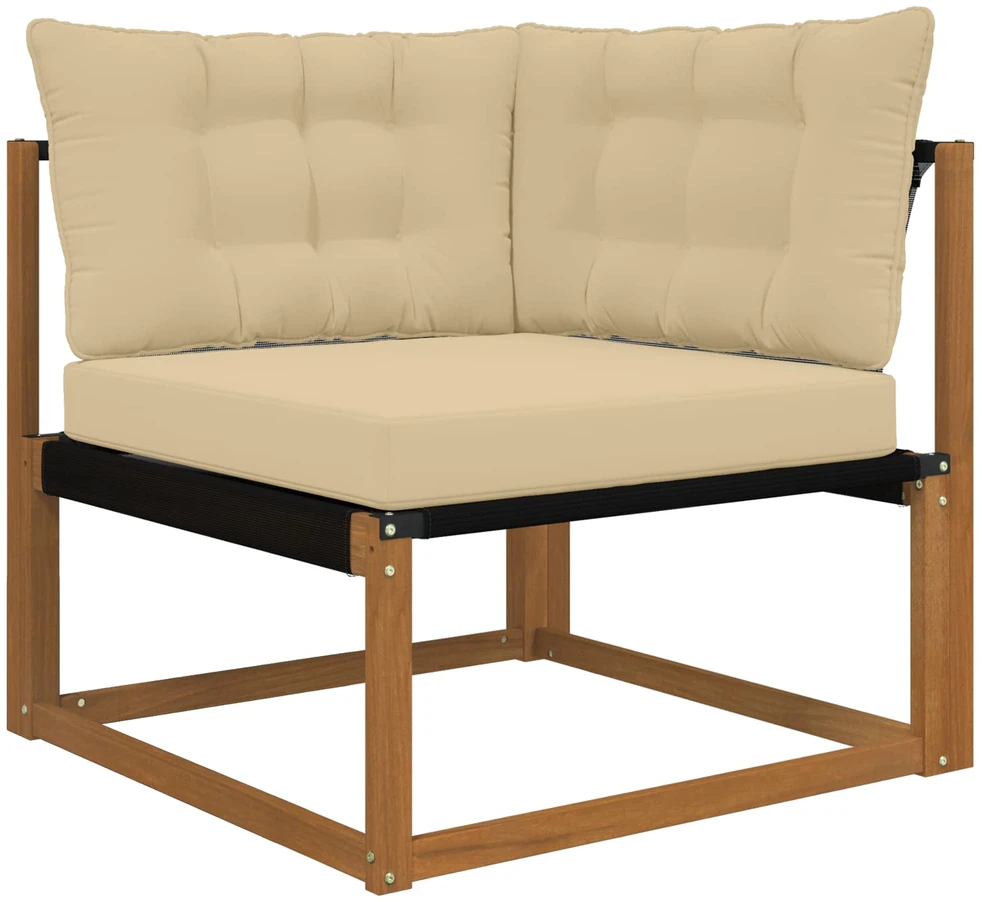 Lauko sofa pagalvėlė Poliesteris Smėlio 68,5 x 68,5 cm