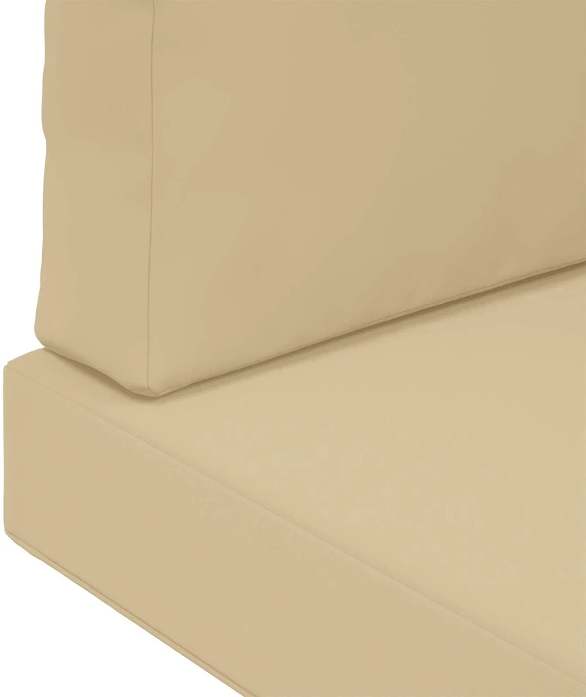Lauko sofa pagalvėlė Poliesteris Smėlio 60 x 60 cm
