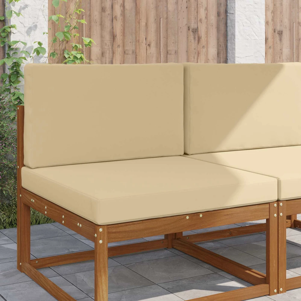 Lauko sofa pagalvėlė Poliesteris Smėlio 80 x 80 cm