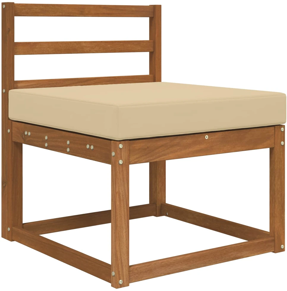 Lauko sofa pagalvėlė Poliesteris Smėlio 60 x 60 cm