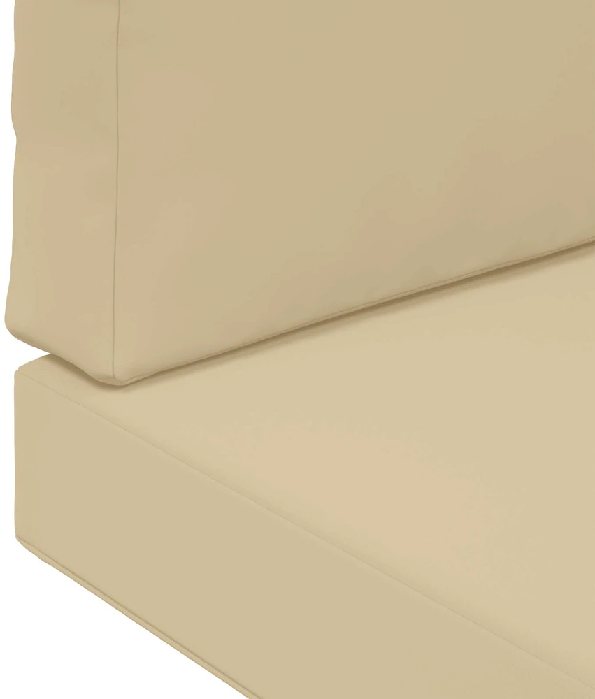 Lauko sofa pagalvėlė Poliesteris Smėlio 60 x 60 cm