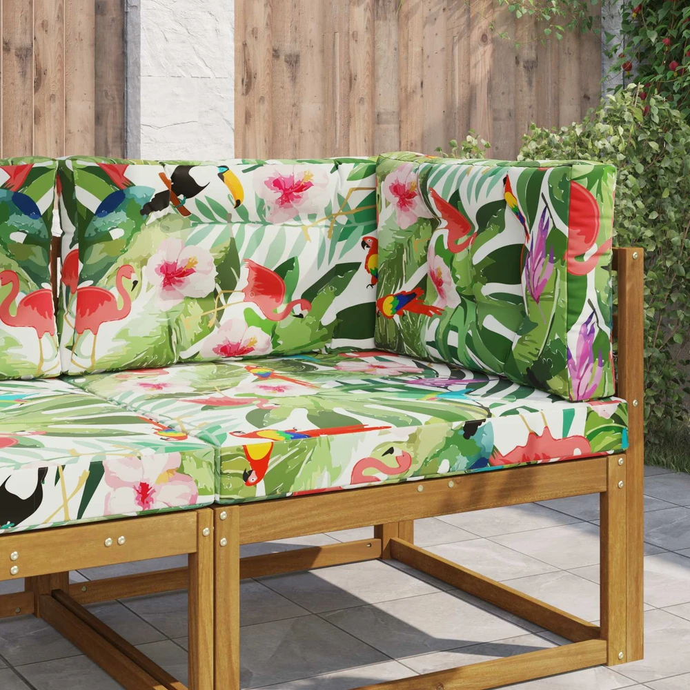 Lauko sofa pagalvėlė Poliesteris spalvingas 80 x 80 cm