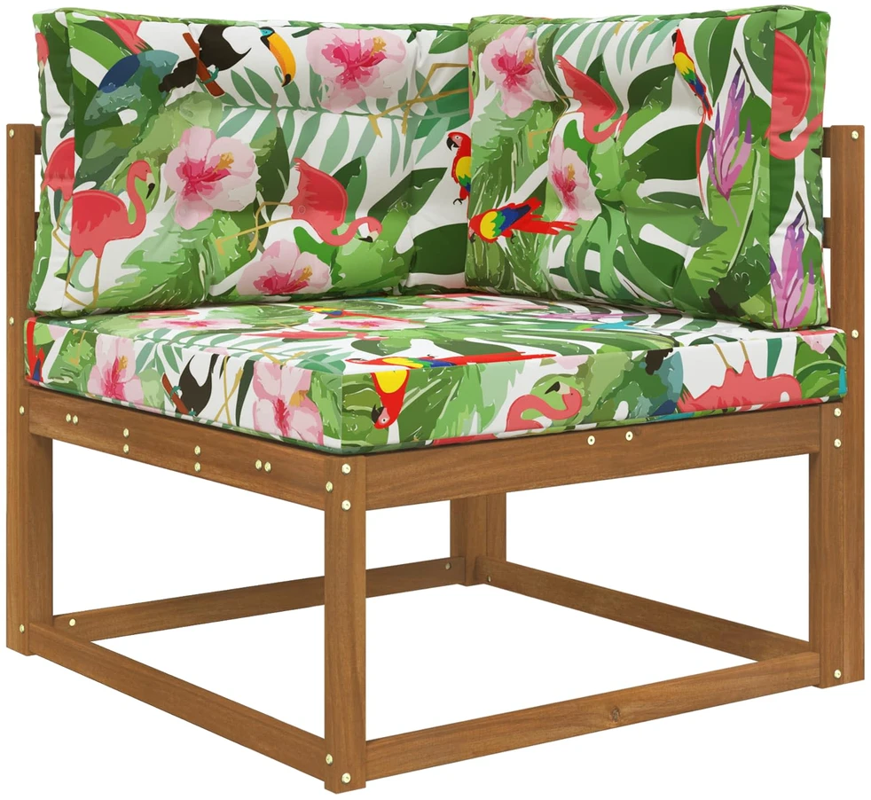 Lauko sofa pagalvėlė Poliesteris spalvingas 80 x 80 cm