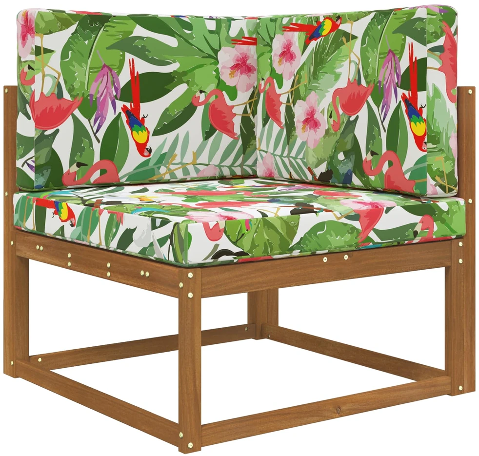 Lauko sofa pagalvėlė Poliesteris spalvingas 80 x 80 cm