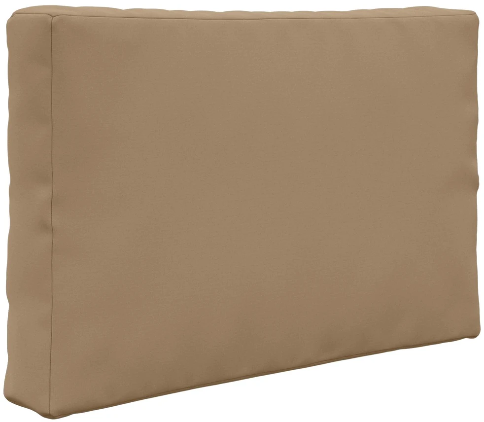 Lauko sofa pagalvėlė Poliesteris Taupe 60 x 60 cm