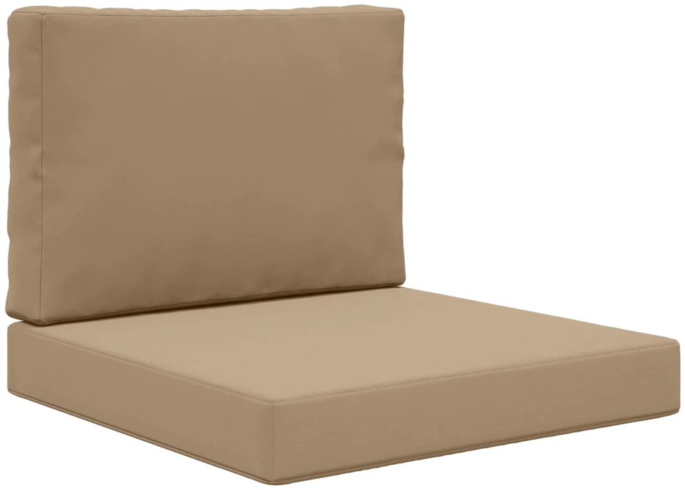 Lauko sofa pagalvėlė Poliesteris Taupe 60 x 60 cm
