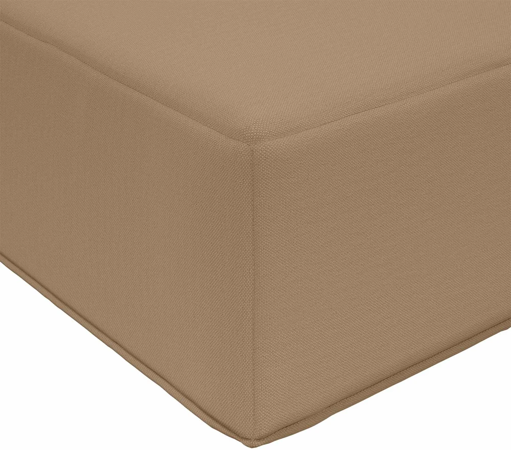 Lauko sofa pagalvėlė Poliesteris Taupe 60 x 60 cm