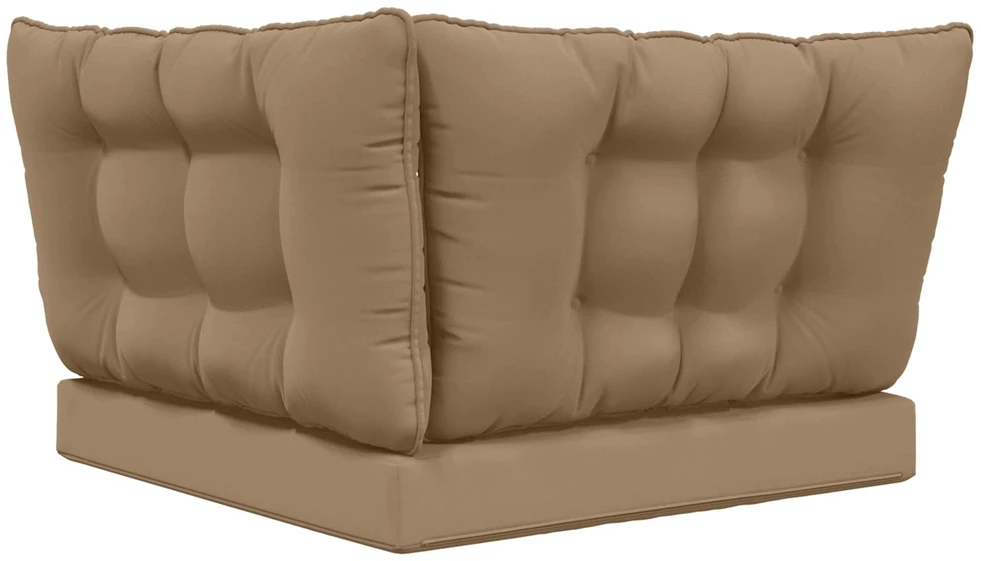 Lauko sofa pagalvėlė Poliesteris Taupe 68,5 x 68,5 cm