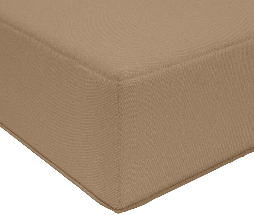 Lauko sofa pagalvėlė Poliesteris Taupe 80 x 80 cm