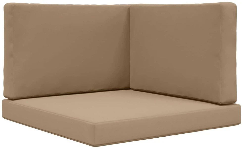 Lauko sofa pagalvėlė Audinys Taupe 80 x 80 cm