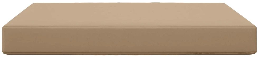 Lauko sofa pagalvėlė Poliesteris Taupe 80 x 80 cm
