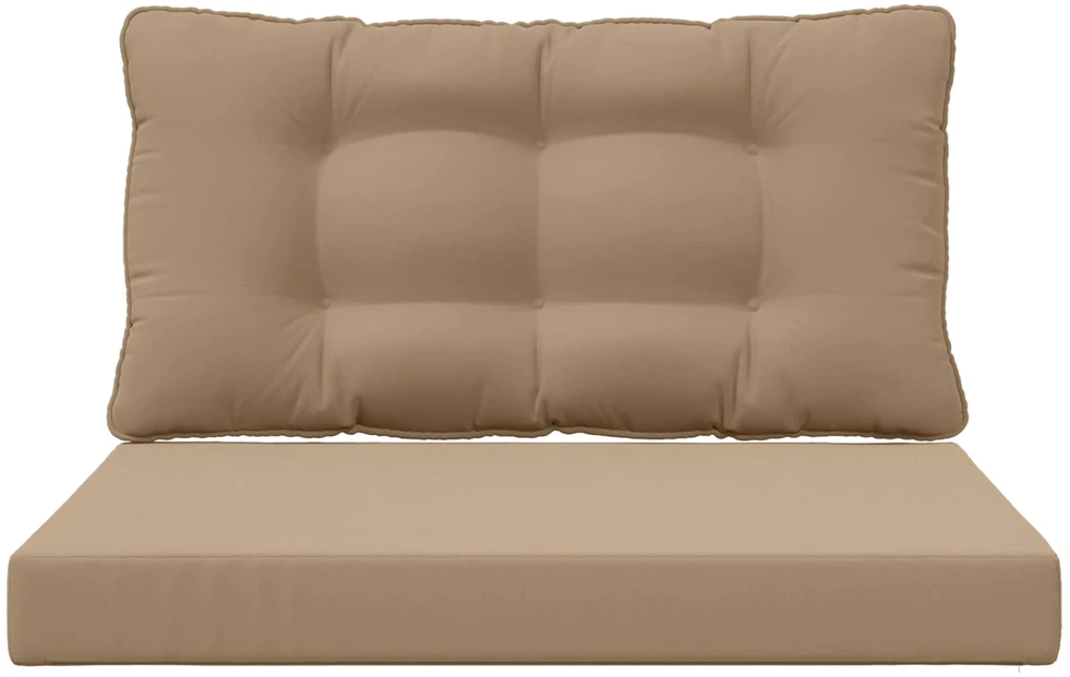 Lauko sofa pagalvėlė Poliesteris Taupe 80 x 68,5 cm