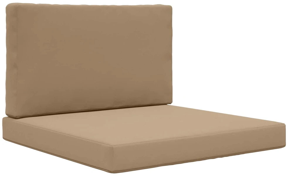 Lauko sofa pagalvėlė Poliesteris Taupe 80 x 80 cm