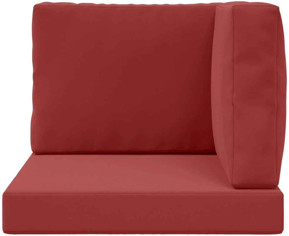 Lauko sofa pagalvėlė Poliesteris Vyno raudonumo 60 x 60 cm