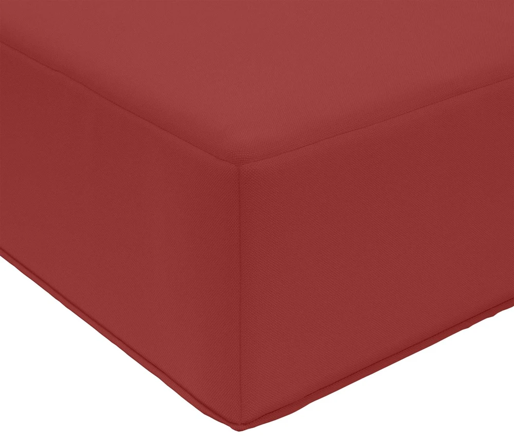 Lauko sofa pagalvėlė Poliesteris Vyno raudonumo 80 x 80 cm