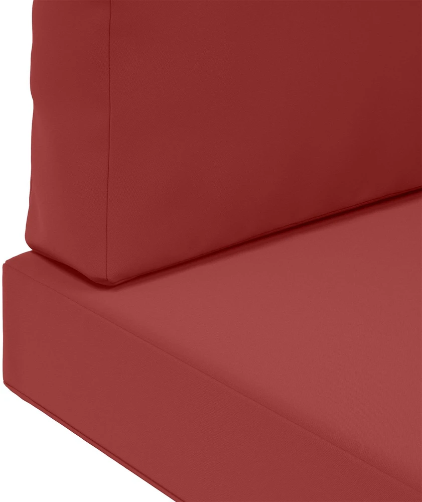 Lauko sofa pagalvėlė Poliesteris Vyno raudonumo 60 x 60 cm