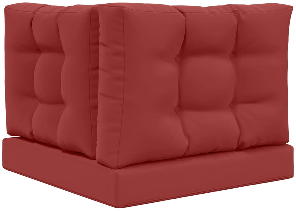 Lauko sofa pagalvėlė Poliesteris Vyno raudonumo 60 x 60 cm
