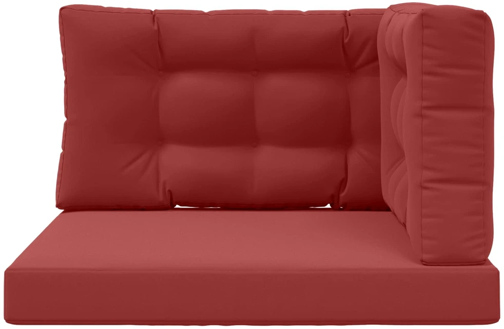 Lauko sofa pagalvėlė Poliesteris Vyno raudonumo 80 x 80 cm